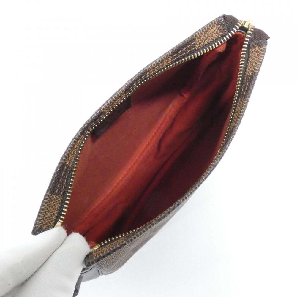 LOUIS VUITTON Brown Damier Pouch - Picture 7 of 8